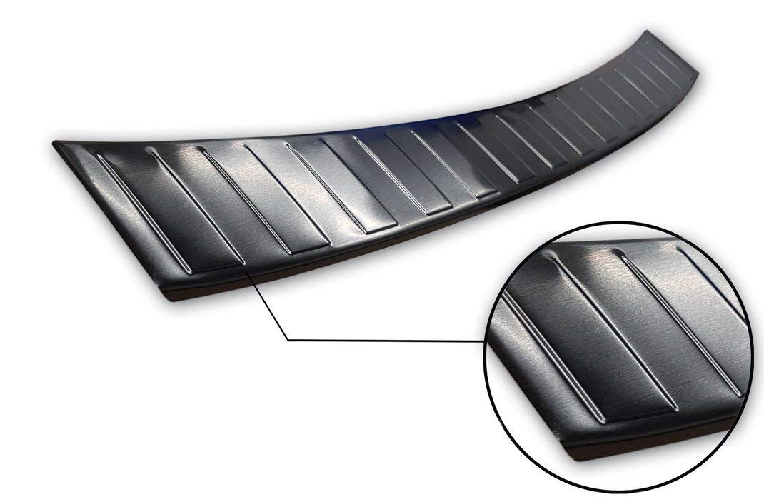 Avisa Heckstoßstangenschutz Schwarz Edelstahl für Seat Leon Sportstourer & Cupra Leon Sportstourer 2020-2024/FL 2024-