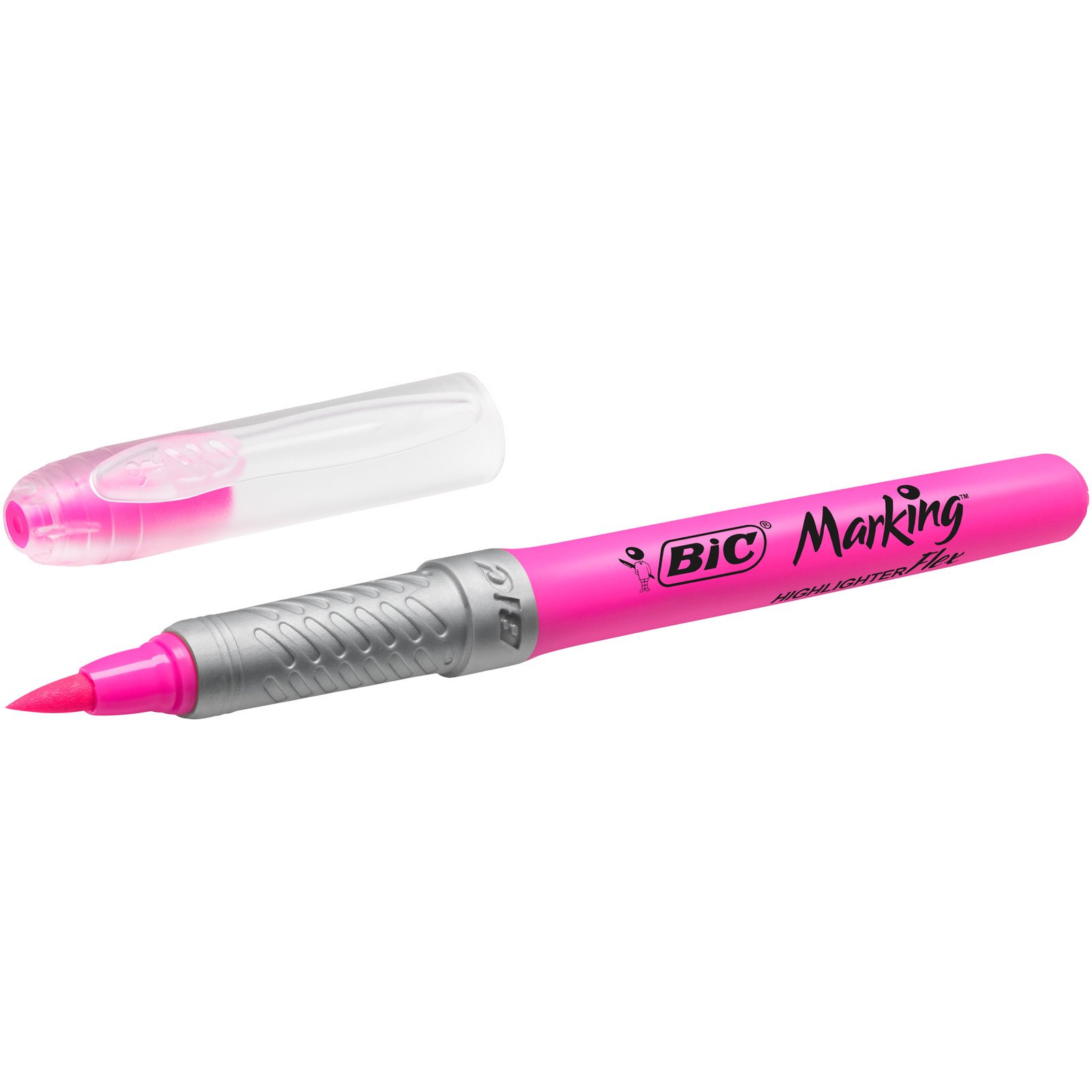 BIC Highlighter Flex markeerstiftzakje voor kinderen van 4 stuks in 4