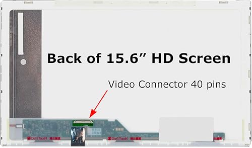 Miniatura 2 de SCREENARAMA Nuevo reemplazo de pantalla para B156XTN02.2, HD 1366x768, brillante, pantalla LCD LED con herramientas