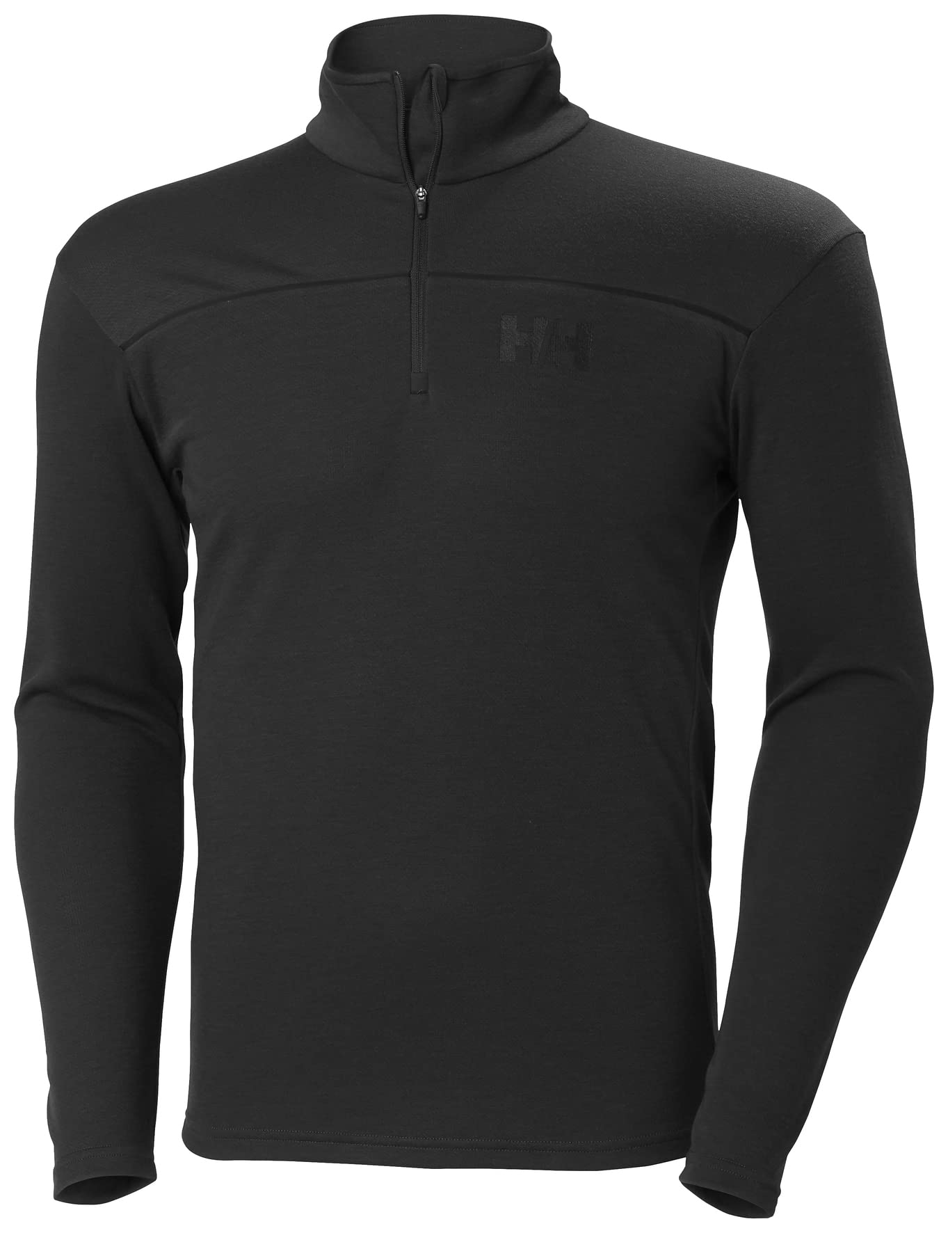Helly HansenMen's Hp 1/2 Zip Pullover Shirt, Ebony, L