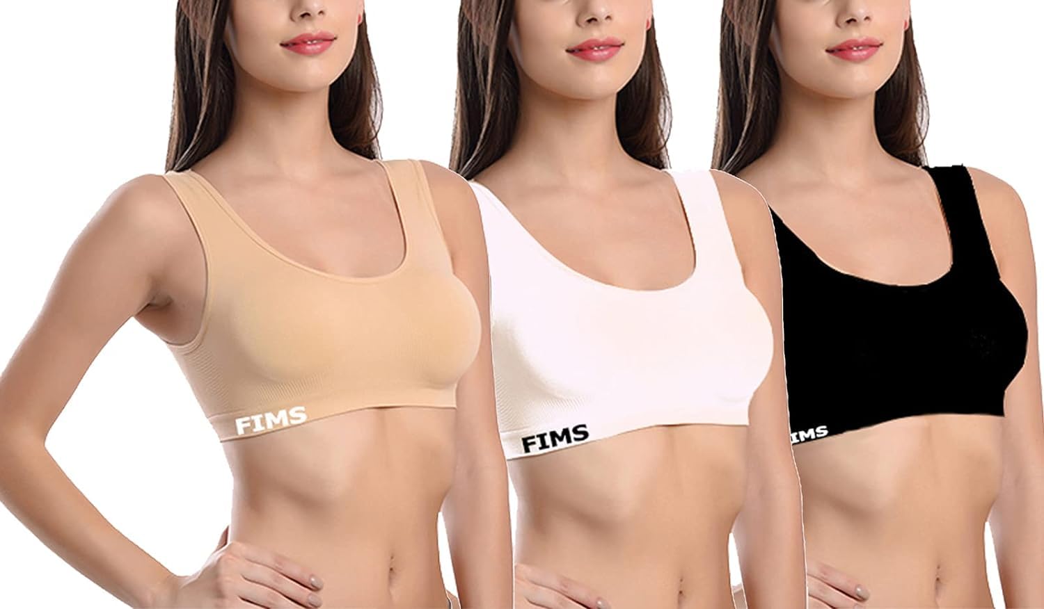 Design by AASHU Creation LIECRY Art Women's Cotton Non Padded Non Wired Daily Workout Cotton Sports Bra (Multicolor) Design No Sports Bra ComboAB27 Any Random Color Will BE Send-picture-50