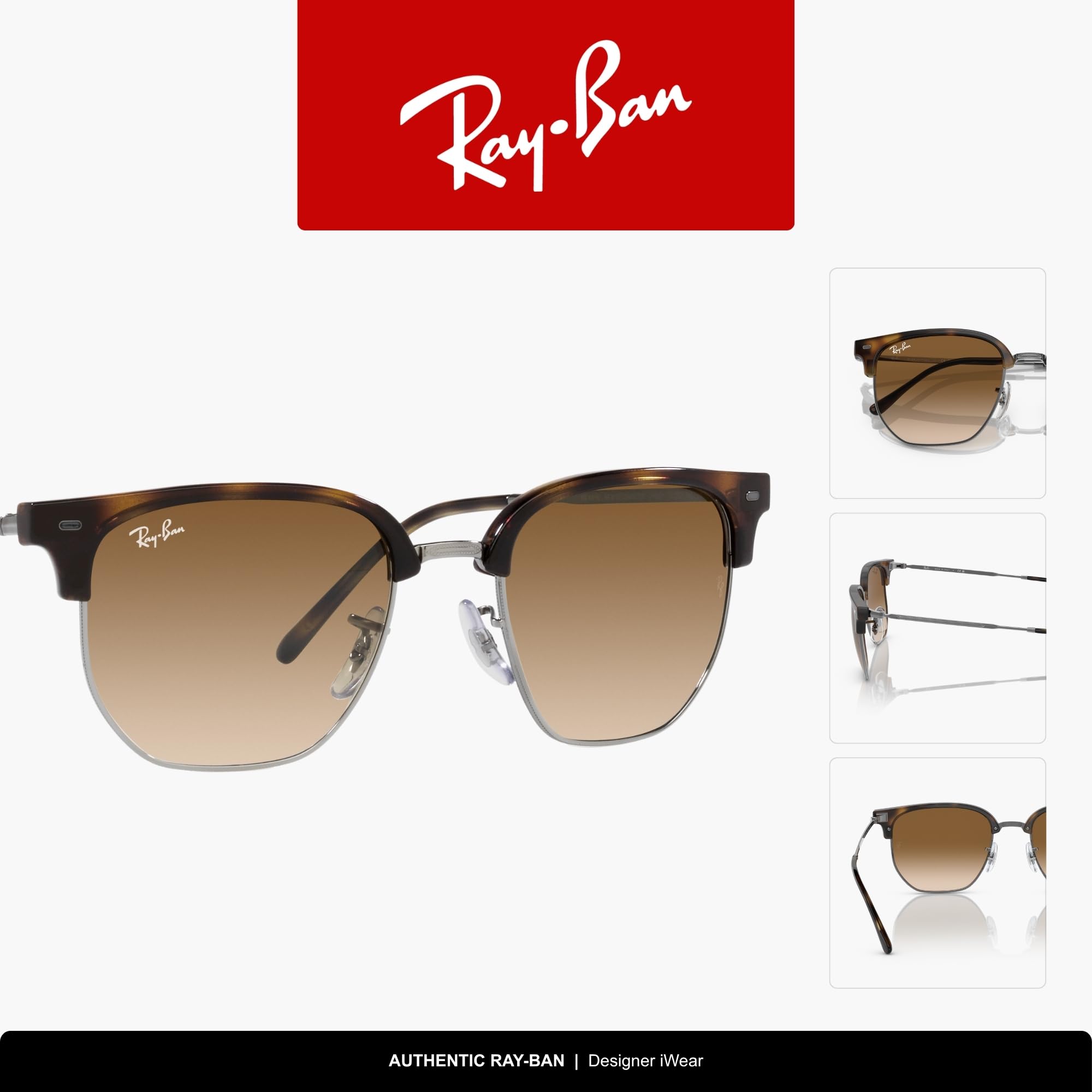 Ray-Ban Unisex 0rb4416 Sonnenbrille (1er Pack)