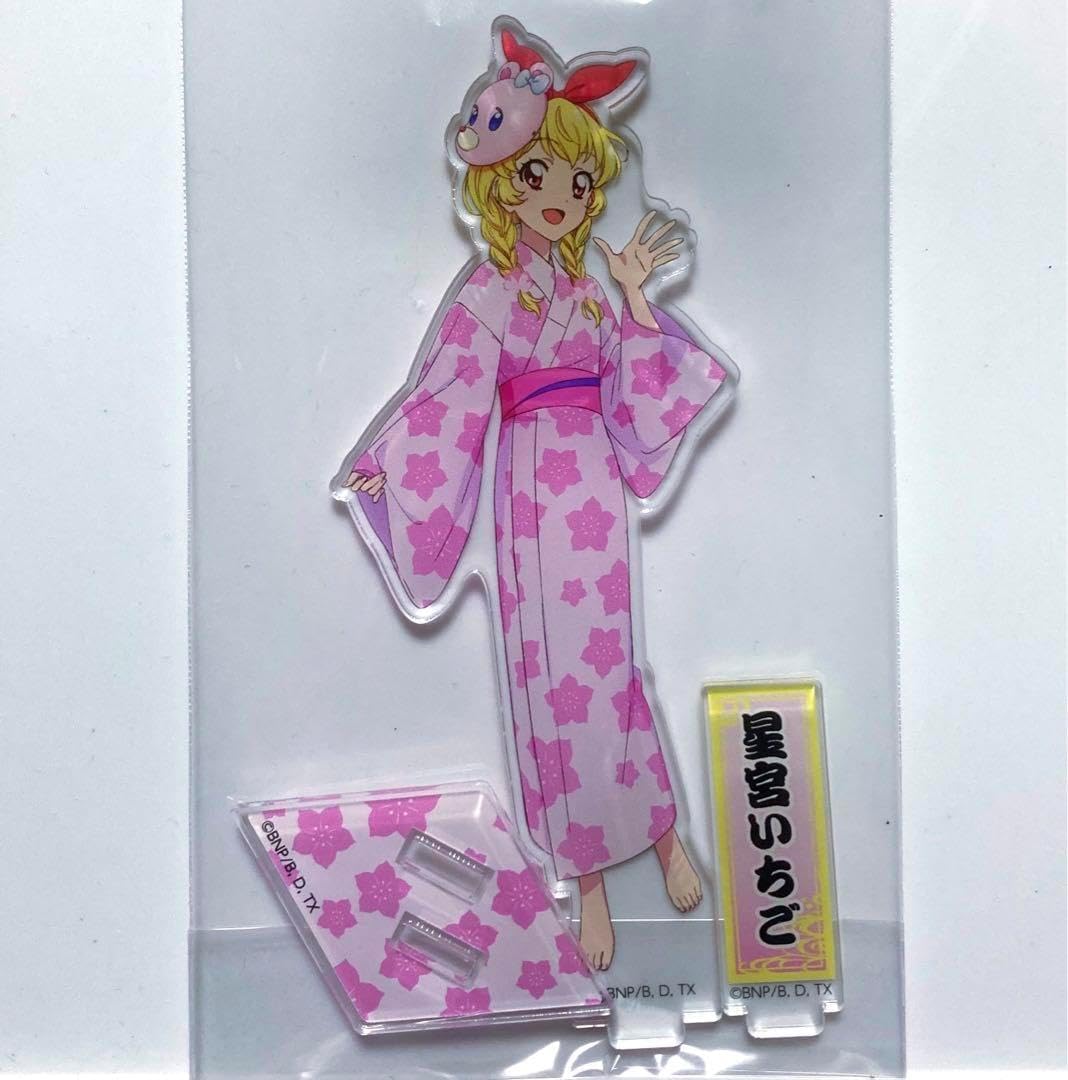 アイカツおうちdeサマー アクリルスタンド 浴衣 星宮いちご 夏