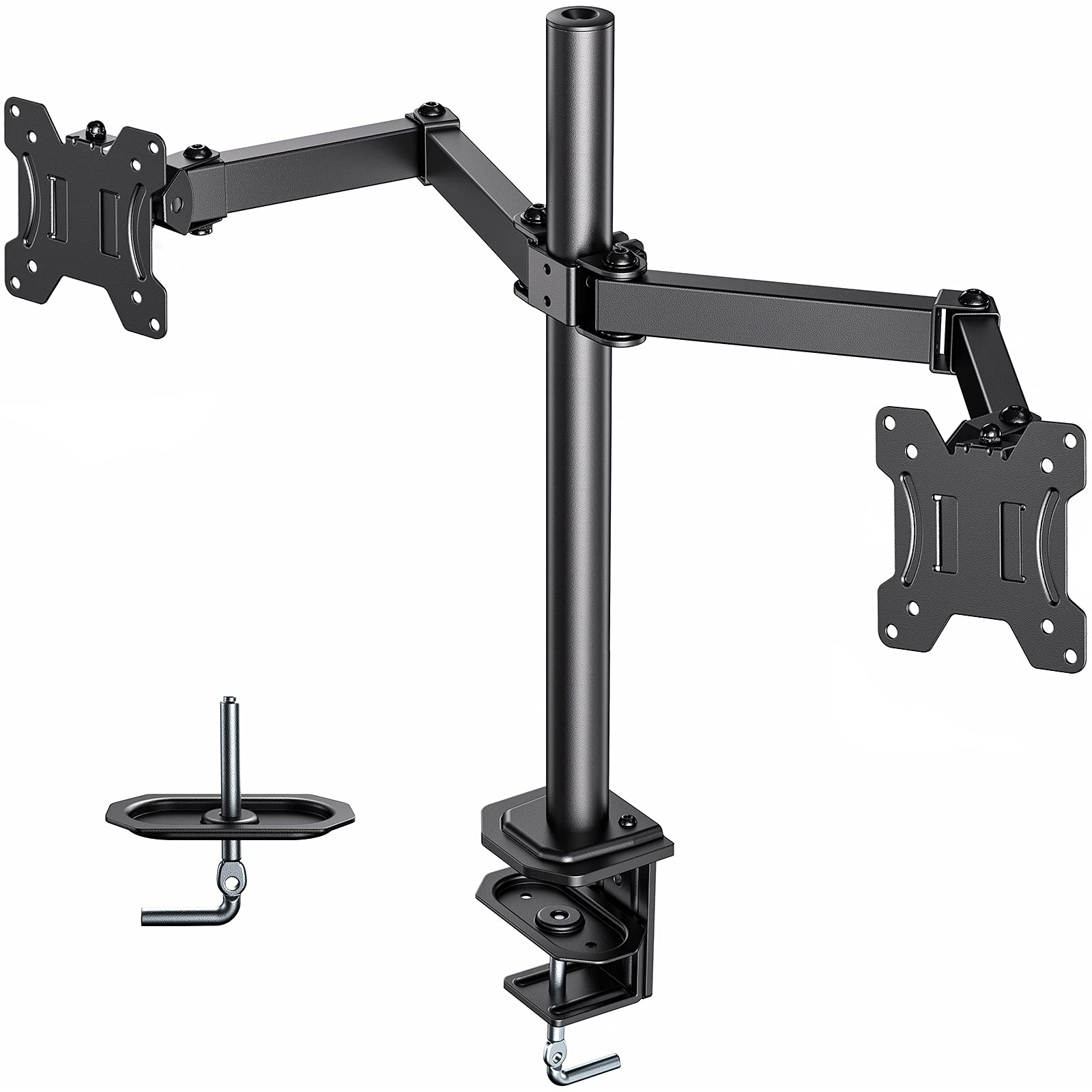 Buy HUANUO Dual Monitor Stand for 1327 Inch Screens, Dual Monitor Arm