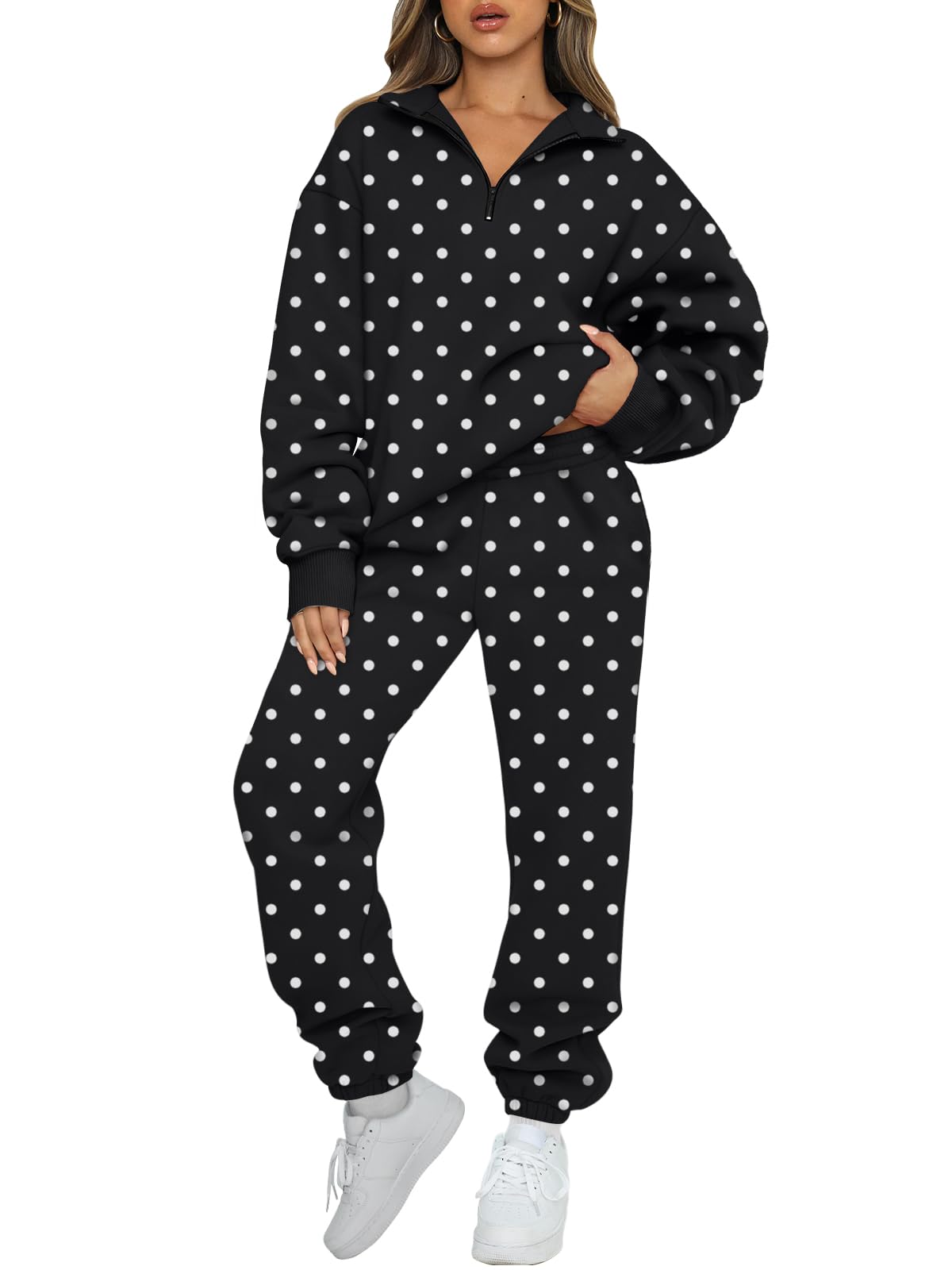 AUTOMET Women's Sweatsuits 2 Piece Outfits Lounge Sets