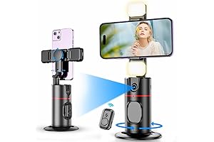 Auto Face Tracking Tripod: Your All-in-One Live Chat Support Assistant