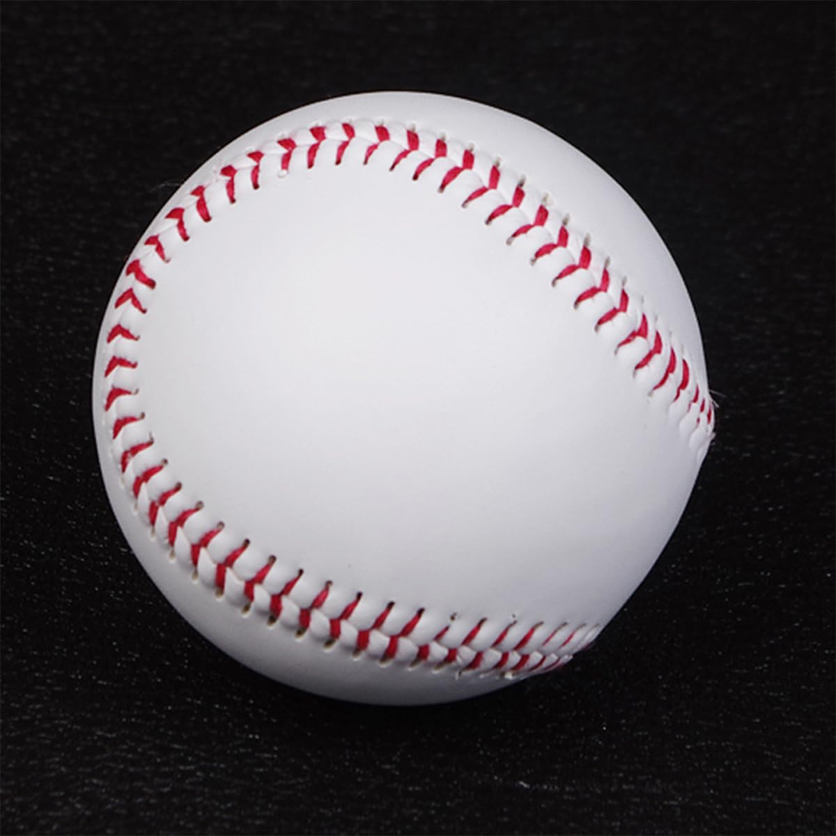 Pelota de Béisbol de Cuero PU para Adultos, 2 Piezas, Entrenamiento y Práctica