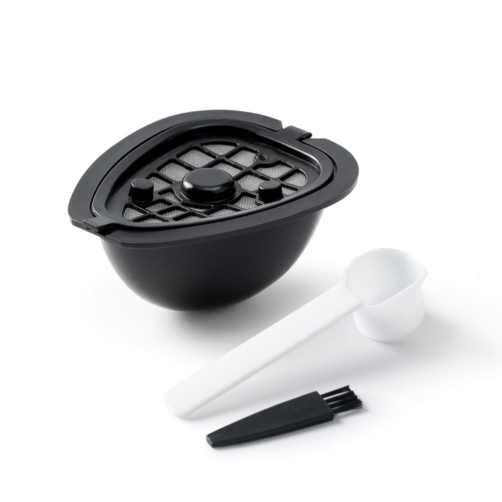 CTRLZS 2In1 Coffee Capsule Pod for 9662.62 Machine Refillable Filter Pod Replacement Accessories Coffee Capsule and Tea-B