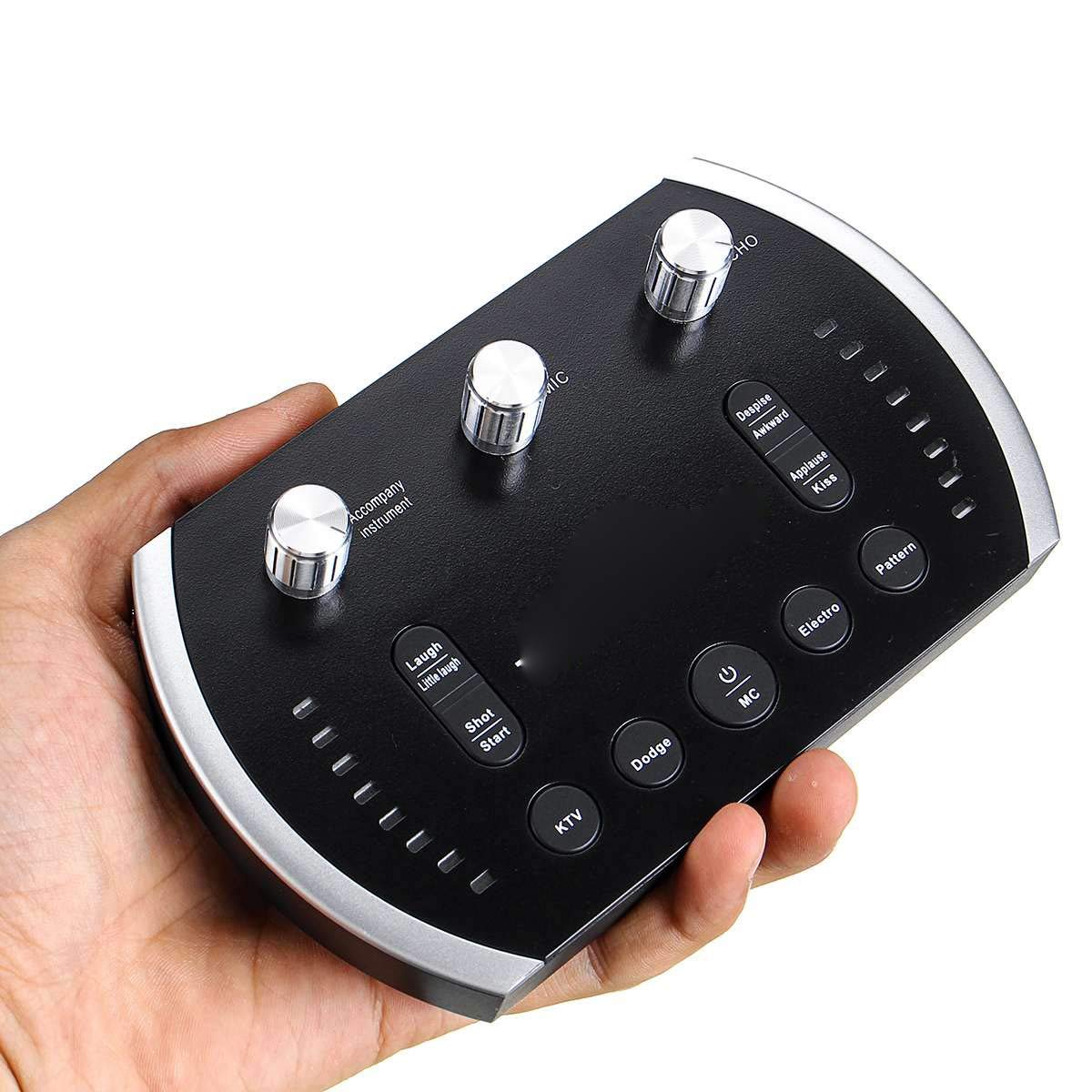 Carte Son Interface Audio USB Externe Internet Streaming en Direct Musique en Direct Applicable ou Enregistrement Microphone Guitare Rnchor