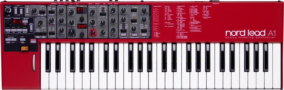 Nord Lead A1 49鍵 シンセサイザー 赤 Amazon.com: Nord Lead A1 49 