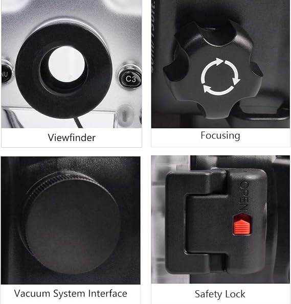 Sea frogs Underwater Camera Housing Compatible with Sony A7 II /A7R II /A7S II Pro 28-70mm IPX8 40m/130ft Maximum Diving Depth Waterproof Camera Case for Diving, Surfing, Rowing, Black