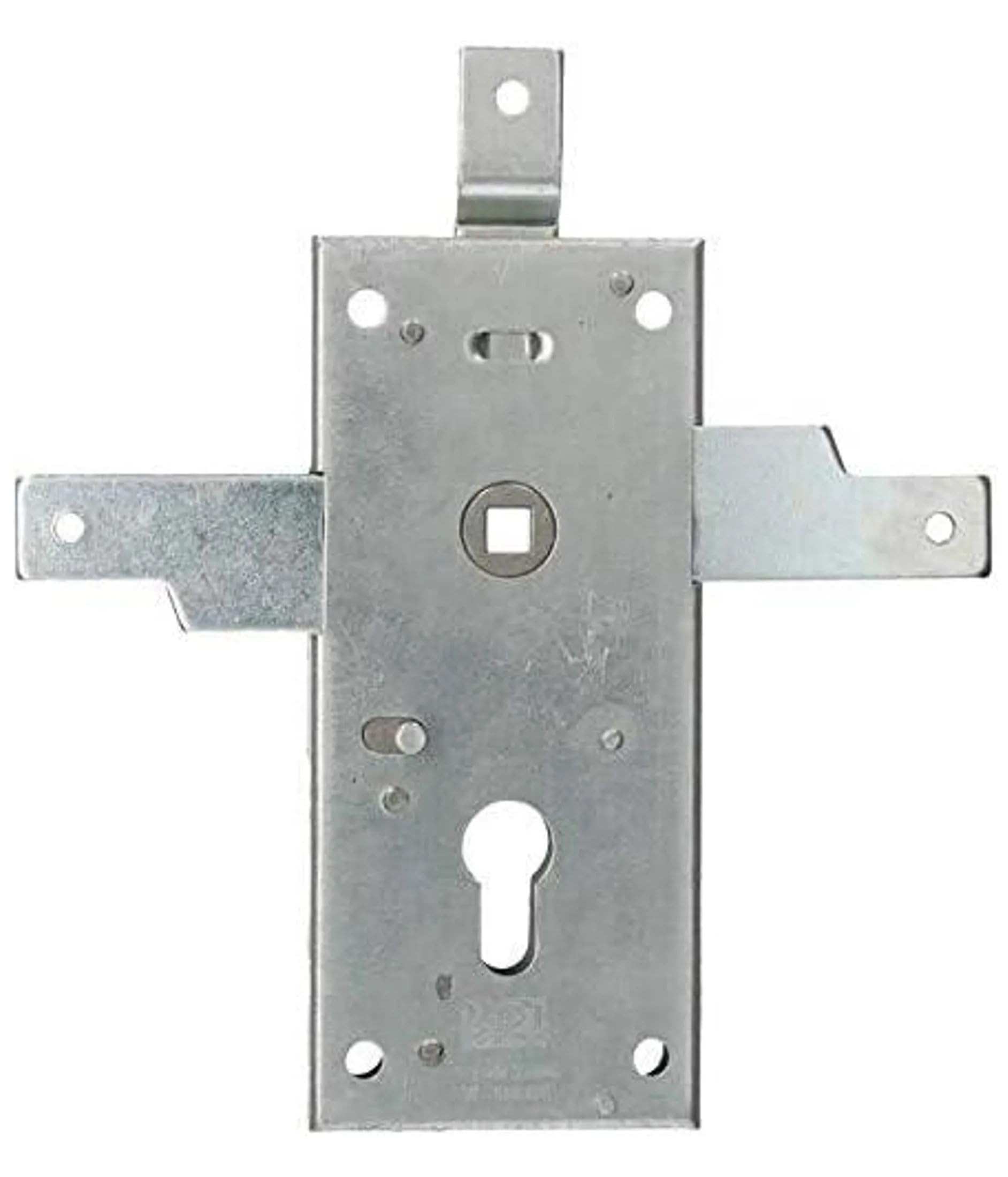 KOTARBAU® Garagenschloss 60 mm Stahl Torschloss Garagentorschloss Profilzylinder für Schwingtore Tortreibriegel Torverschluss Garage Verschluss