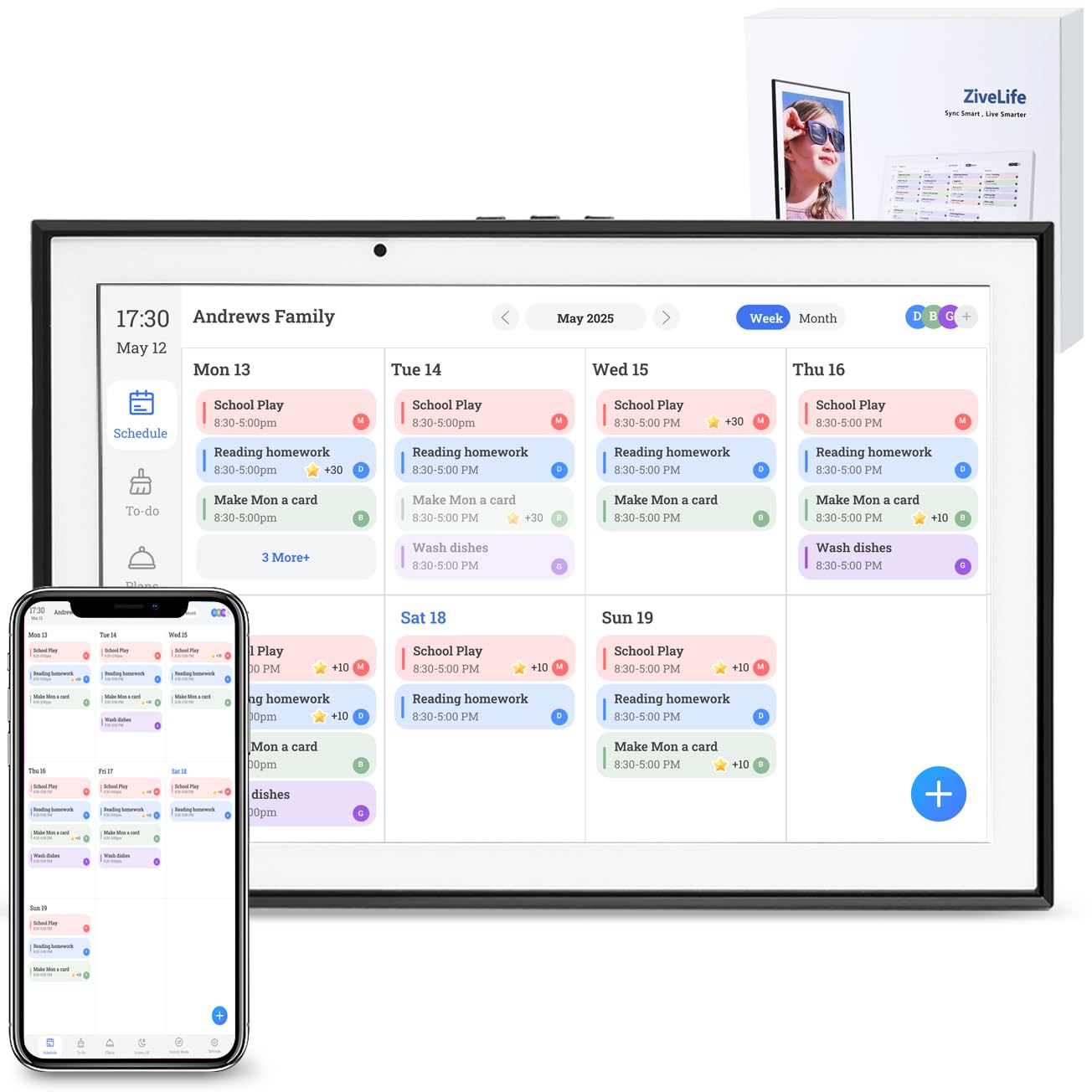 40% OFF Zivelife Digital Calendar