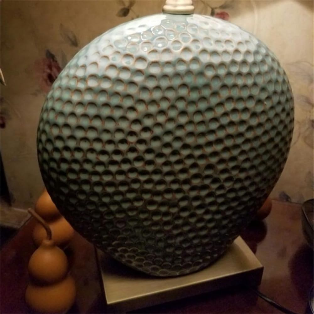 Nowoczesna ceramiczna lampa biurkowa LED z nordyckim wzorem do wystroju domu salonu sypialni
