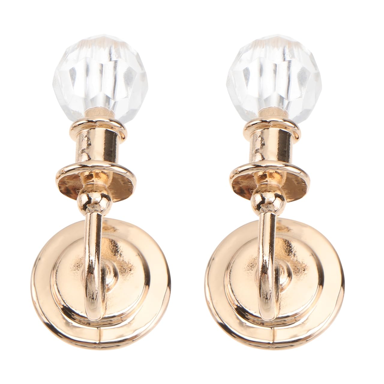 OSALADI 2pcs 1:12 Scale Mini Wall Lamps - Tiny Dollhouse Lighting - Battery Operated Mini Lamp Models for Dollhouse Accessories And Miniature Scene Decoration
