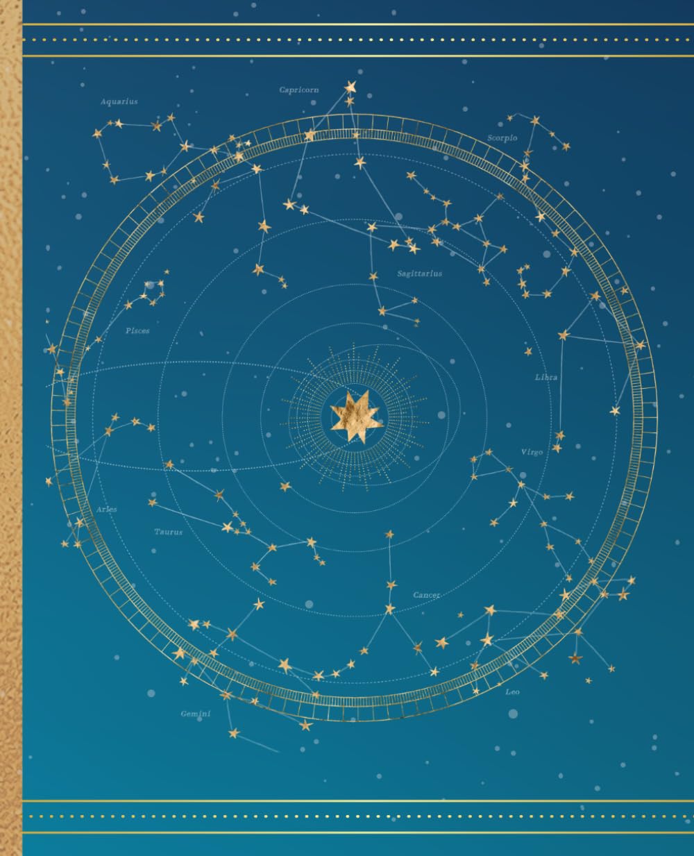 Constellations Notebook Journal: Star Map, Zodiac Signs, Astrology | Lined Pages | 7.5 x 9.25" | 110 pages