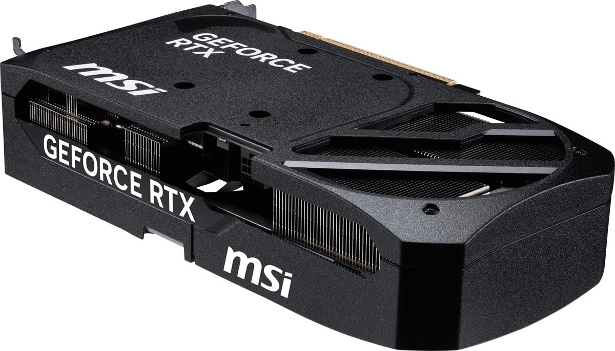 msi NVIDIA GeForce RTX 5070 12G Shadow 2X OC Carte Graphique - 12 Go GDDR7 (28 GB/s /192 Bits), PCIe 5.0 - Double Ventilateur (2X Ventilateurs TORX 5.0), HDMI 2.1b, DisplayPort 2.1b, SFF Ready