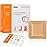 EalionMed Silicone Foam Dressing with Gentle Adhesive Border 3\'\'x3\'\', 10 Pack, Painless Removal High Absorbency Bed Sore Wound Bandage for Pressure Sore, Leg Ulcer, Diabetic Ulcer