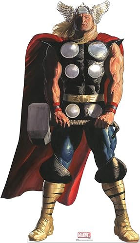 Cardboard People Thor - Soporte de cartón de tamaño real - Marvel