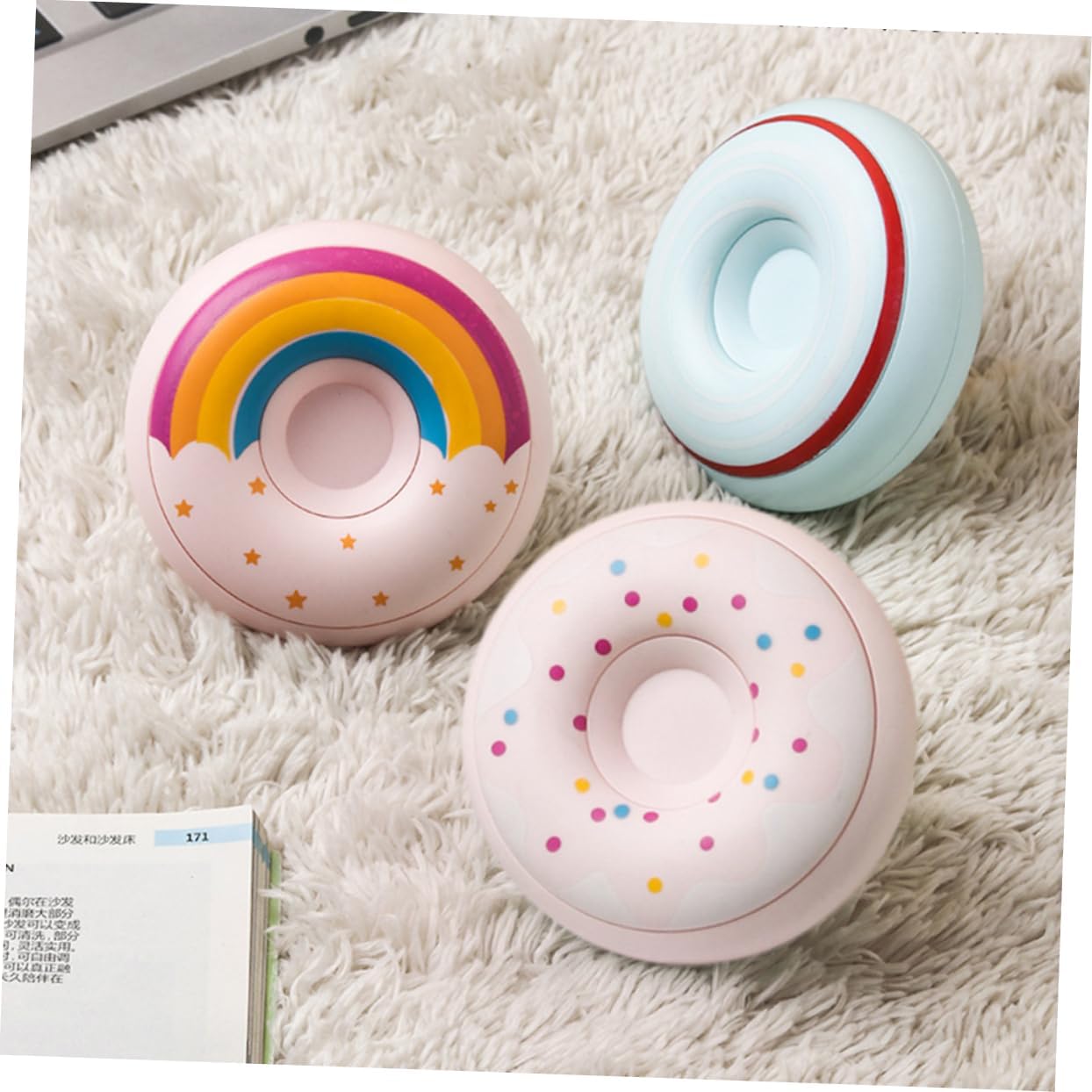 FOYTOKI 2 Sets Rechargeable Hand Warmers Portable with Temperature Levels Ergonomic Design for School Office - Image 7