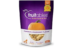 Fruitables Crunchy Pumpkin Blueberry Dog Treats