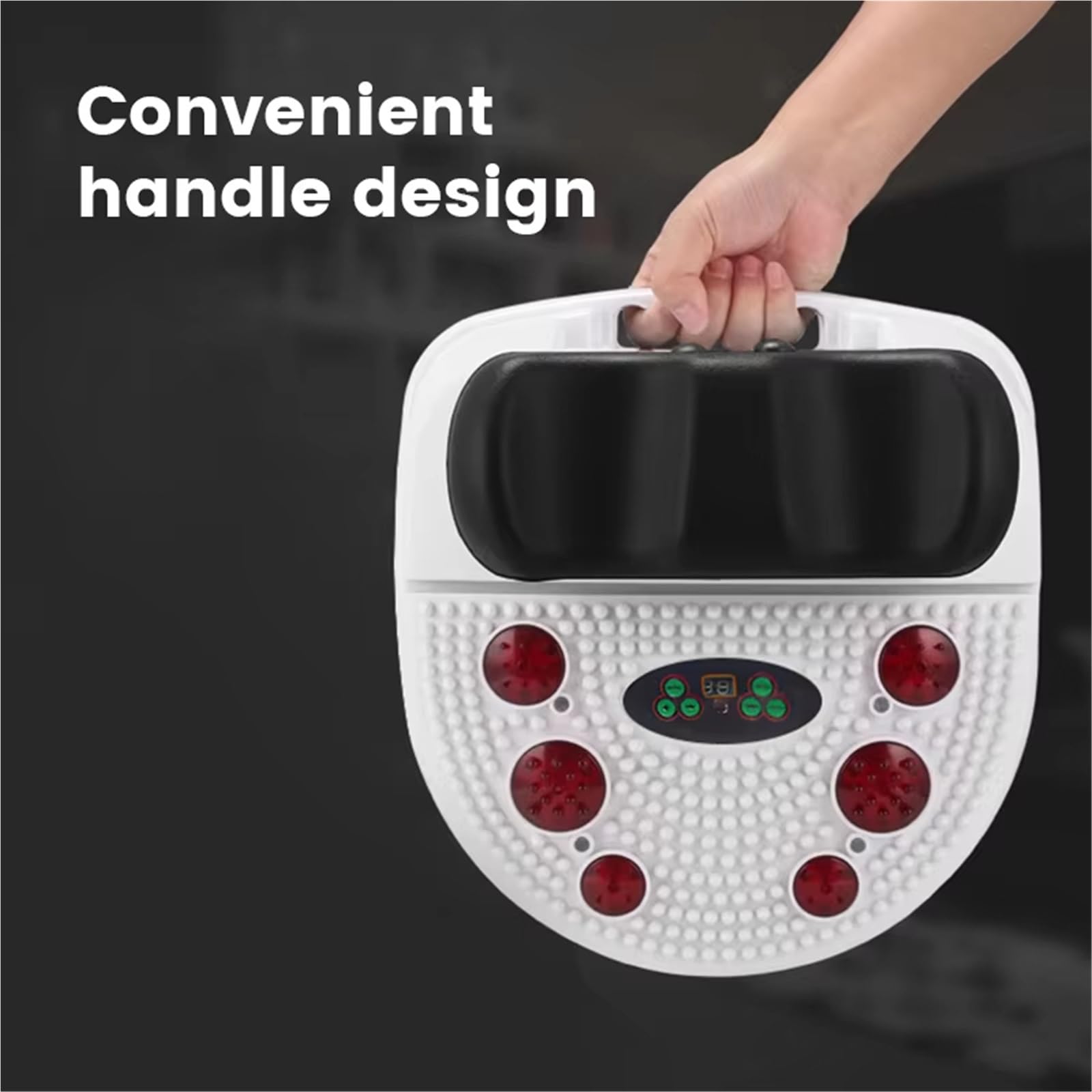 Smart Swing Foot Massager Machine, Fitness Blood Chi Machine ze sterowaniem drutowym, pasywny przyrząd do ćwiczeń aerobowych do Vitality Swing Shaking, wygodny wyściełany masażer do stóp(Black 2)