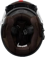 Vista 8 de Milwaukee Helmets H7010 Flat Grey Mayday Modular Casco de motocicleta inalámbrico de cara completa - Stream Music-Llamadas telefónicas