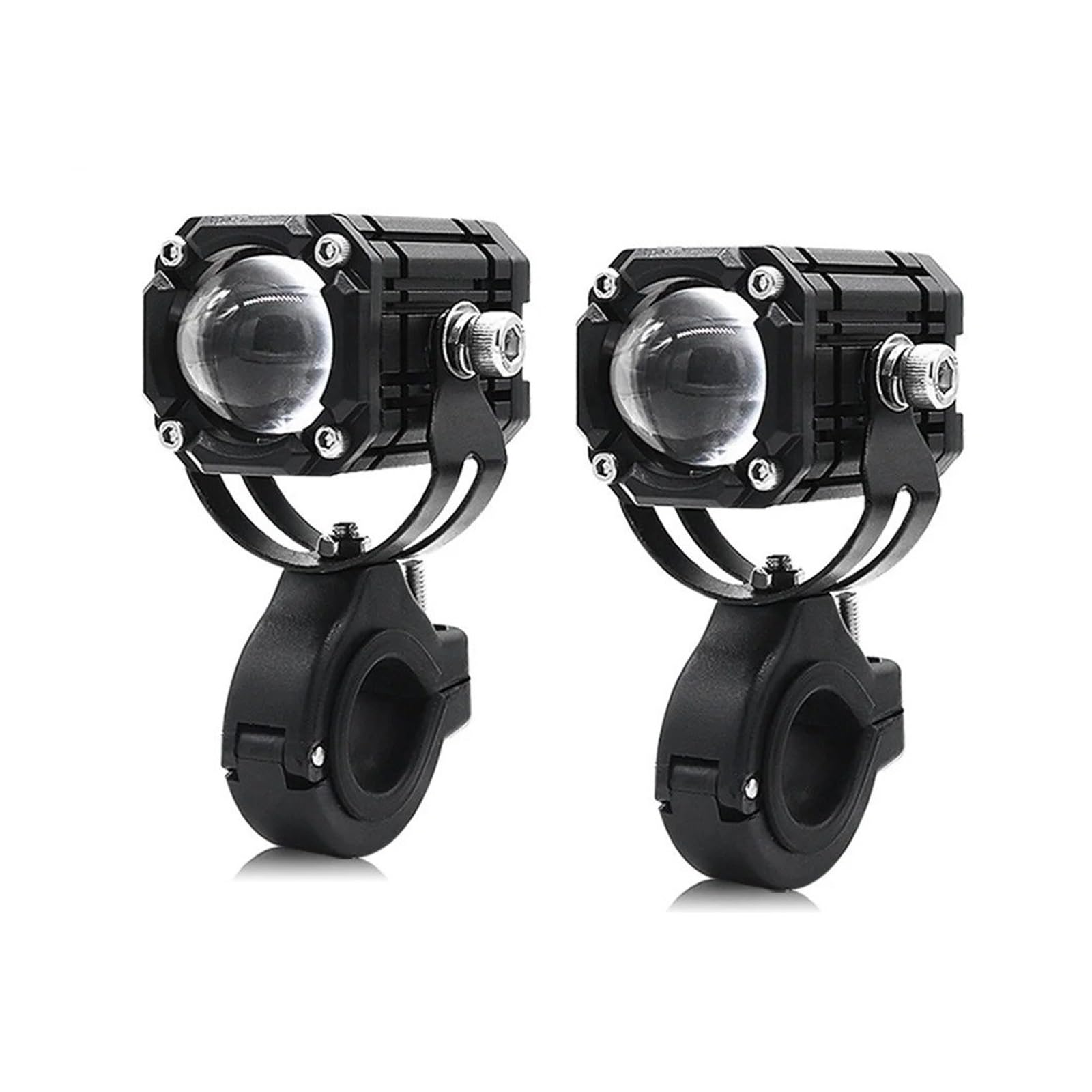 Luci Per Pod Spot A LED 2 Pezzi 30 W Per Lavori Di Guida In Nebbia Per Moto Per Fuoristrada Fari Per Motociclette