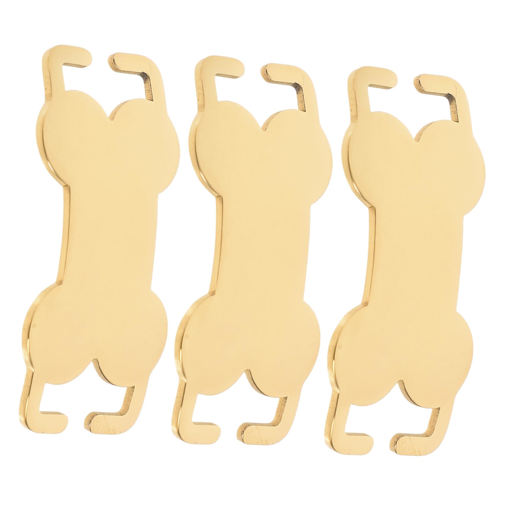 15pezzi Medagliette Identificative Per Domestici Inossidabile Targhette Vuote Per Incisione e Decorazione e Resistenti Per Personalizzazione
