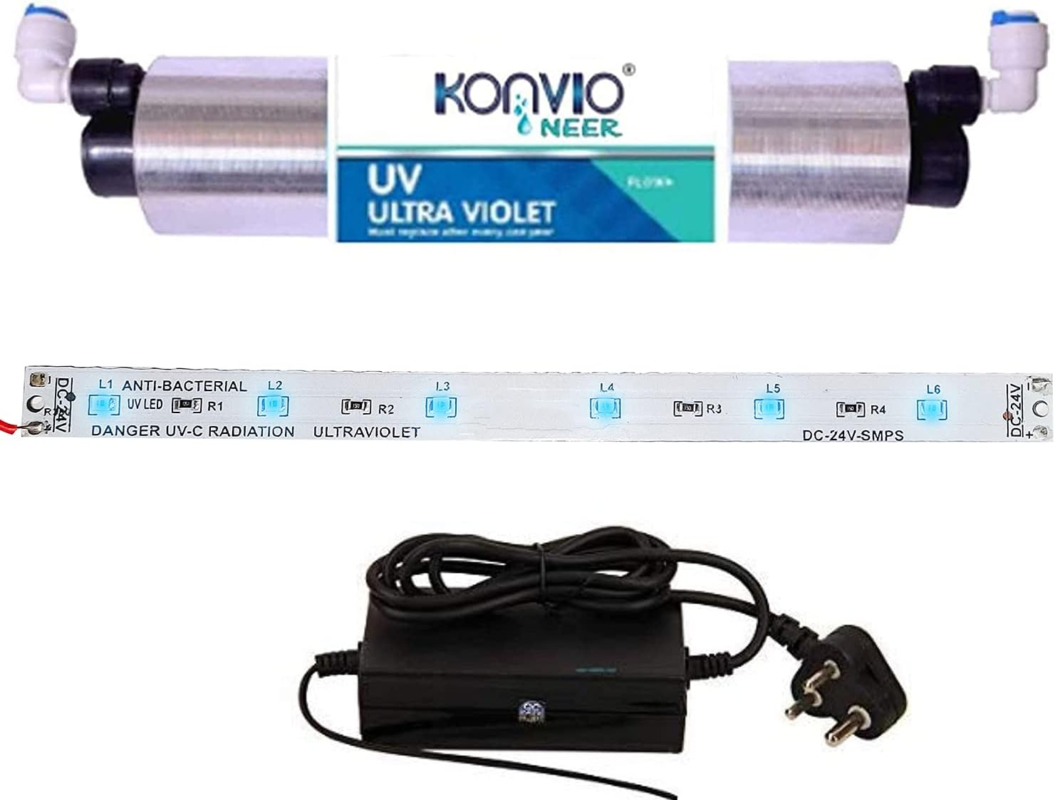 Konvio Neer Water Purifier UV Maintenance Service kit (UV Barrel/UV Led