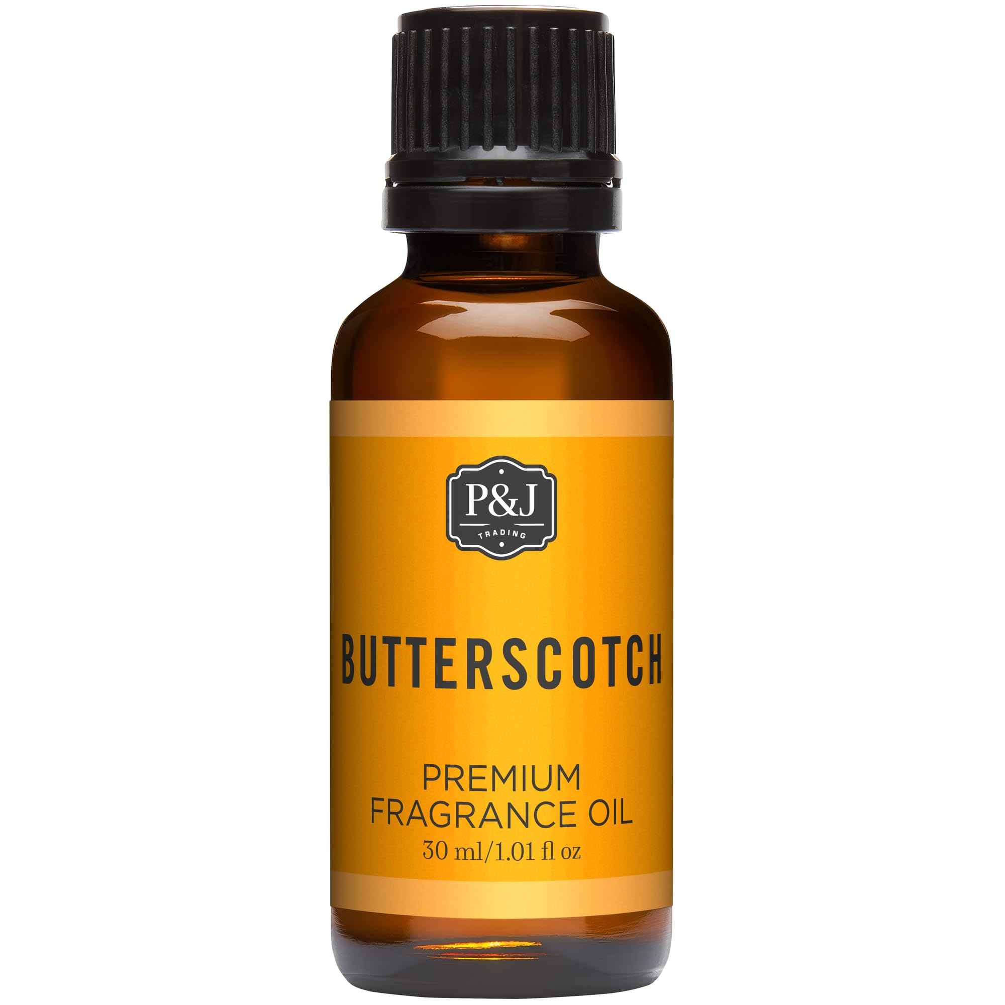 P&amp;J Fragrance Oil Butterscotch 30ml - Candle Scents, Soap Making, Diffuser Oil, Fresh Scents
