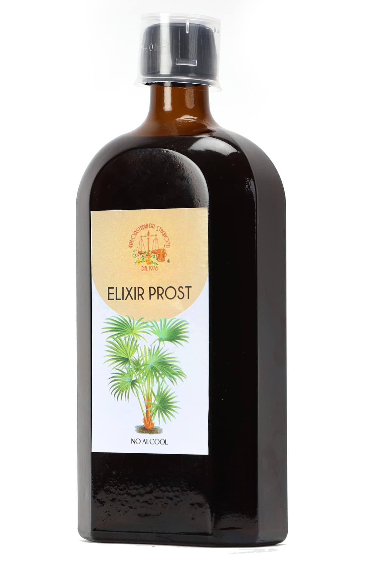 Elixir Prost 500ml I Serenoa, Ortica, Epilobio I Prostata, e minzione alterata, Integratore per la Funzionalità della Prostata