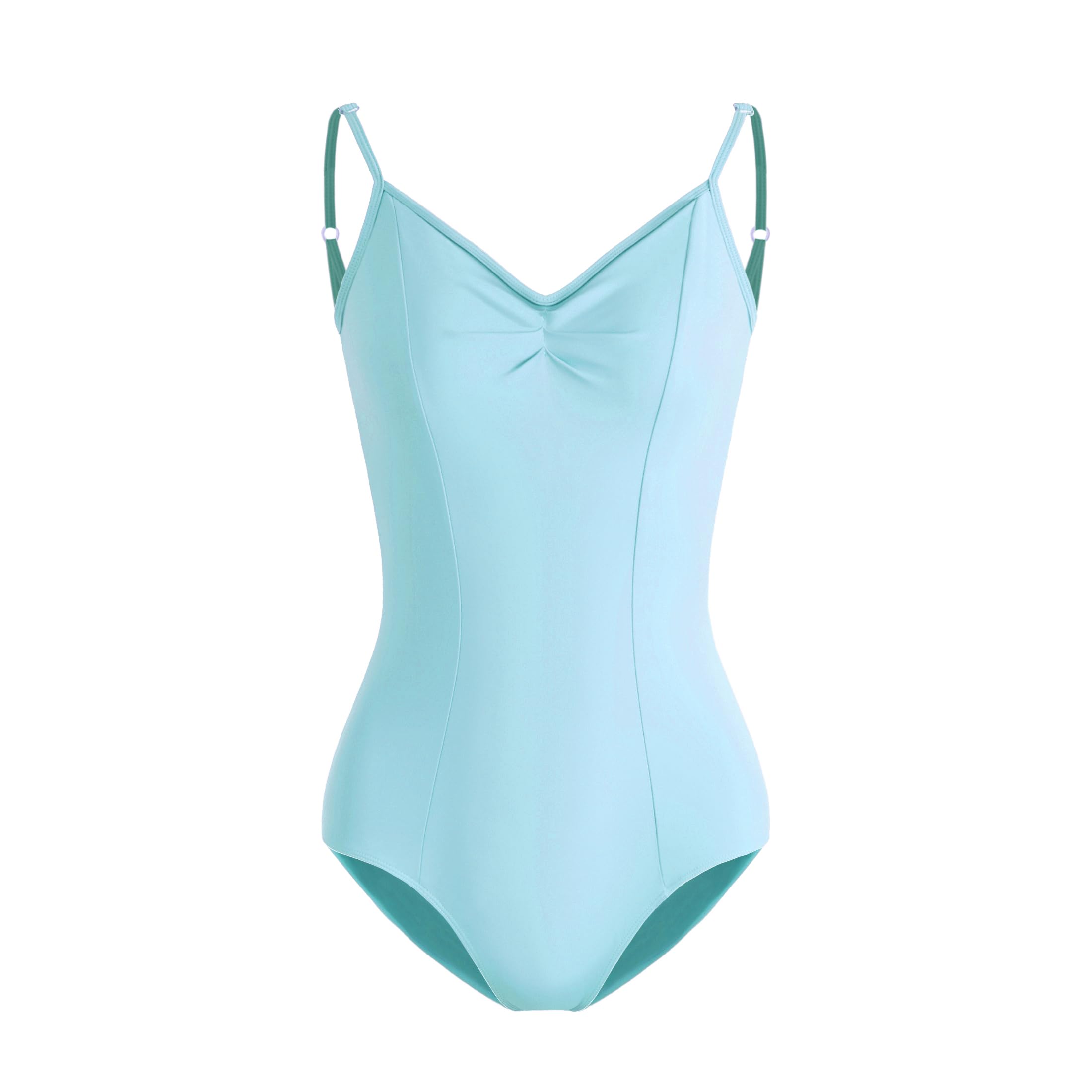 HROYL Femme Justaucorps de Ballet Danse Gymnastique Sans Manches Body de Danse Classique Leotard, C11