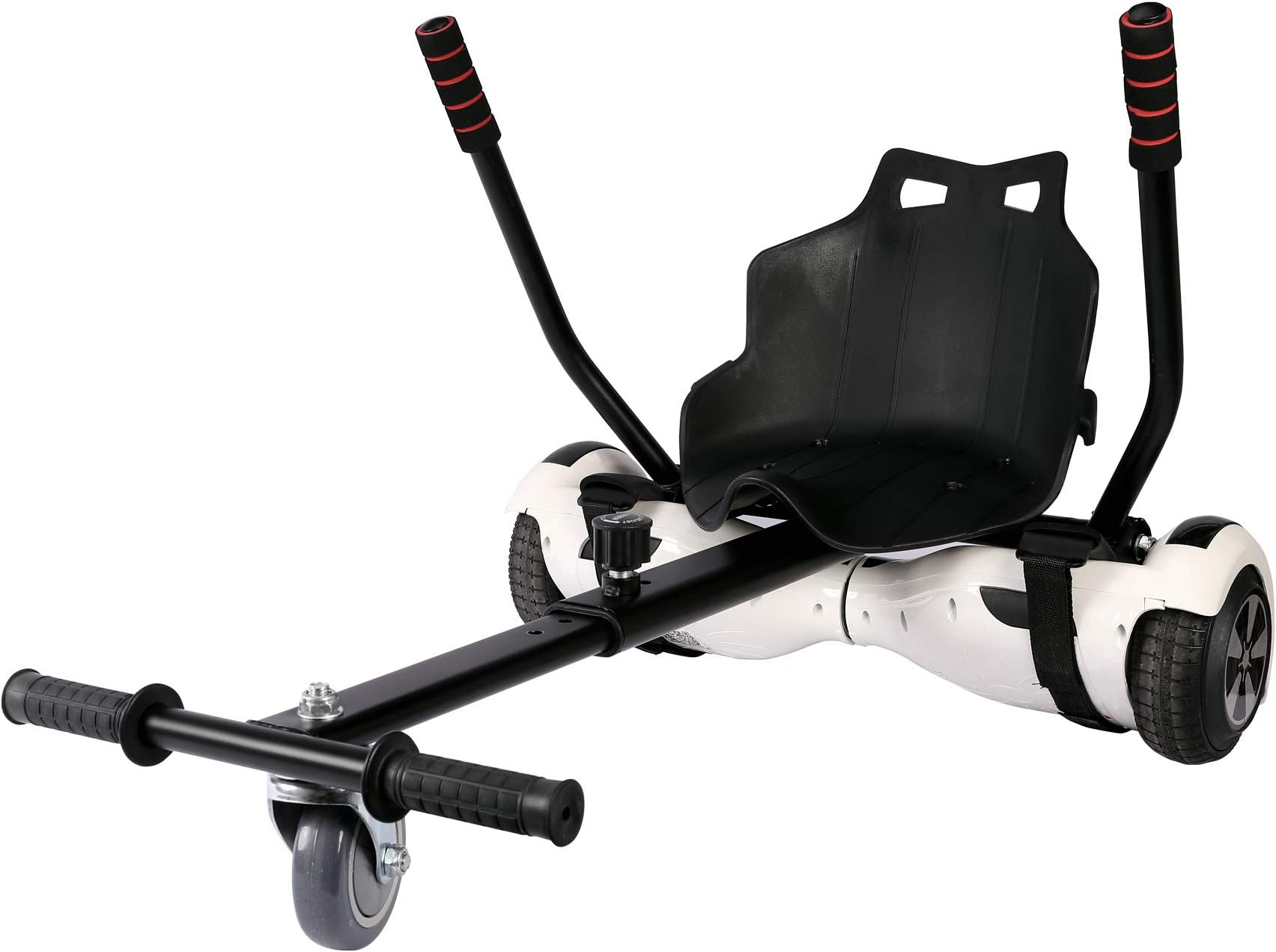 Sfeomi Hoverkart Adjustable Hover Kart for Smart Electric Scooter Adjustable to fit 6.5 8 10Inch Hoverboard Go Kart with Seat for Self Balancing Scooter