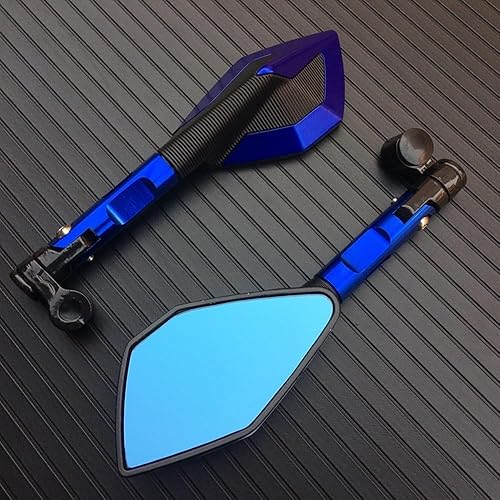Miniatura 4 de Motorcycle Rearview Mirror Pair 8mm 10mm CNC Aluminum Motorcycle Mirror Rearview Rear View Side Mirrors Motorbike For Kawasaki Z900 Z900RS Z800