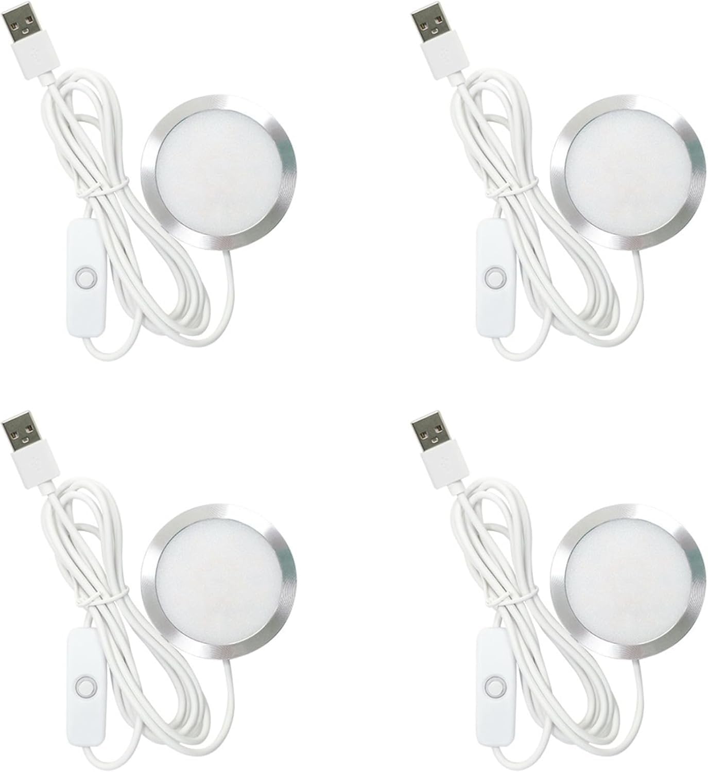 Oxfuzz Warm White Mauedest 4X Diy Led Lamp Kit: Only Hardware No 3D Printed Parts, Bright Light Energy-Efficient Custom Lighting Project