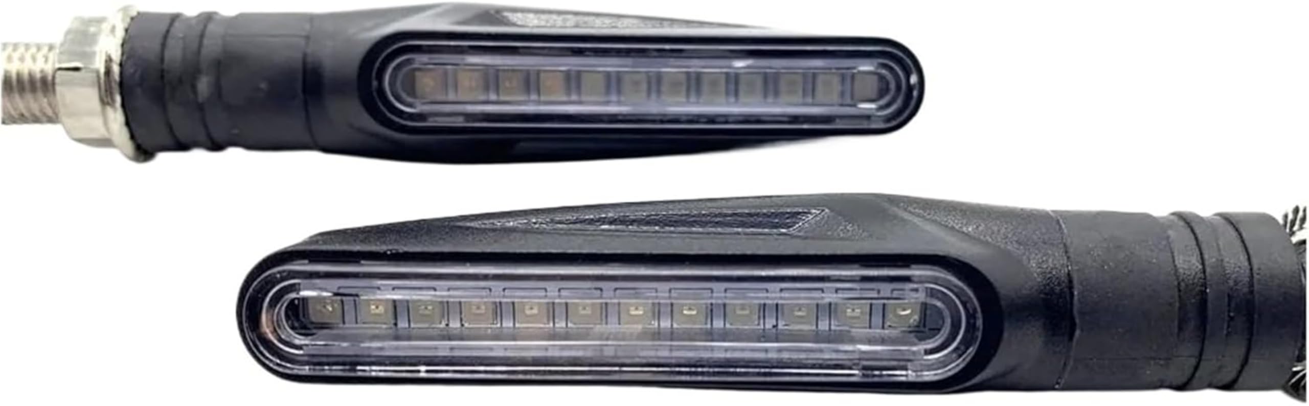 Generic Mini uniwersalne wskaźniki 4 szt. sekwencyjnych kierunkowskazów motocyklowych LED migające światła płynącej wody migające światła tylne kierunkowskazy stop