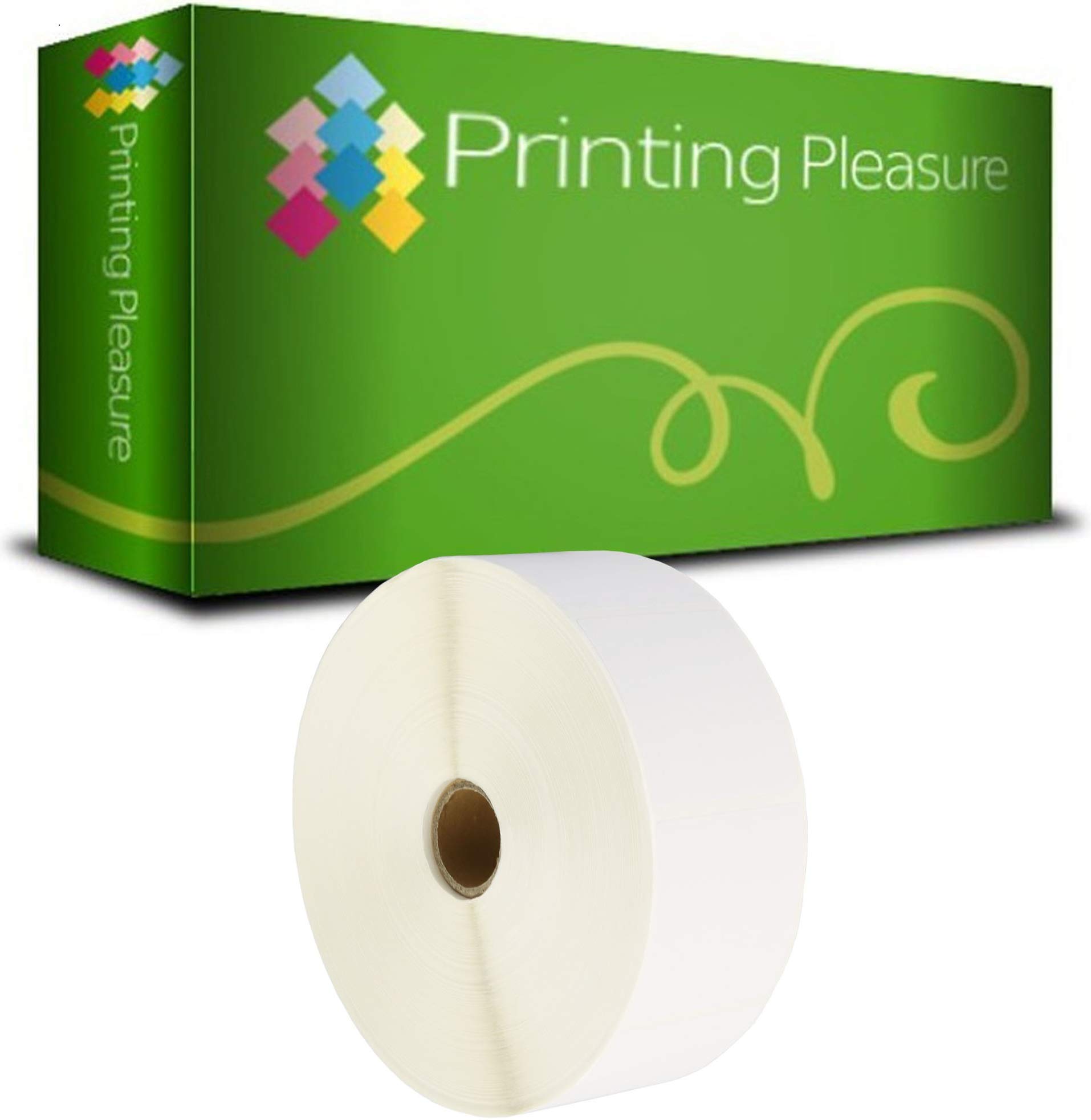 Printing Pleasure Zebra 50mm x 52mm Compatible Direct Thermal Labels for Zebra Type Printers | 2000 Labels per Roll โ image 1