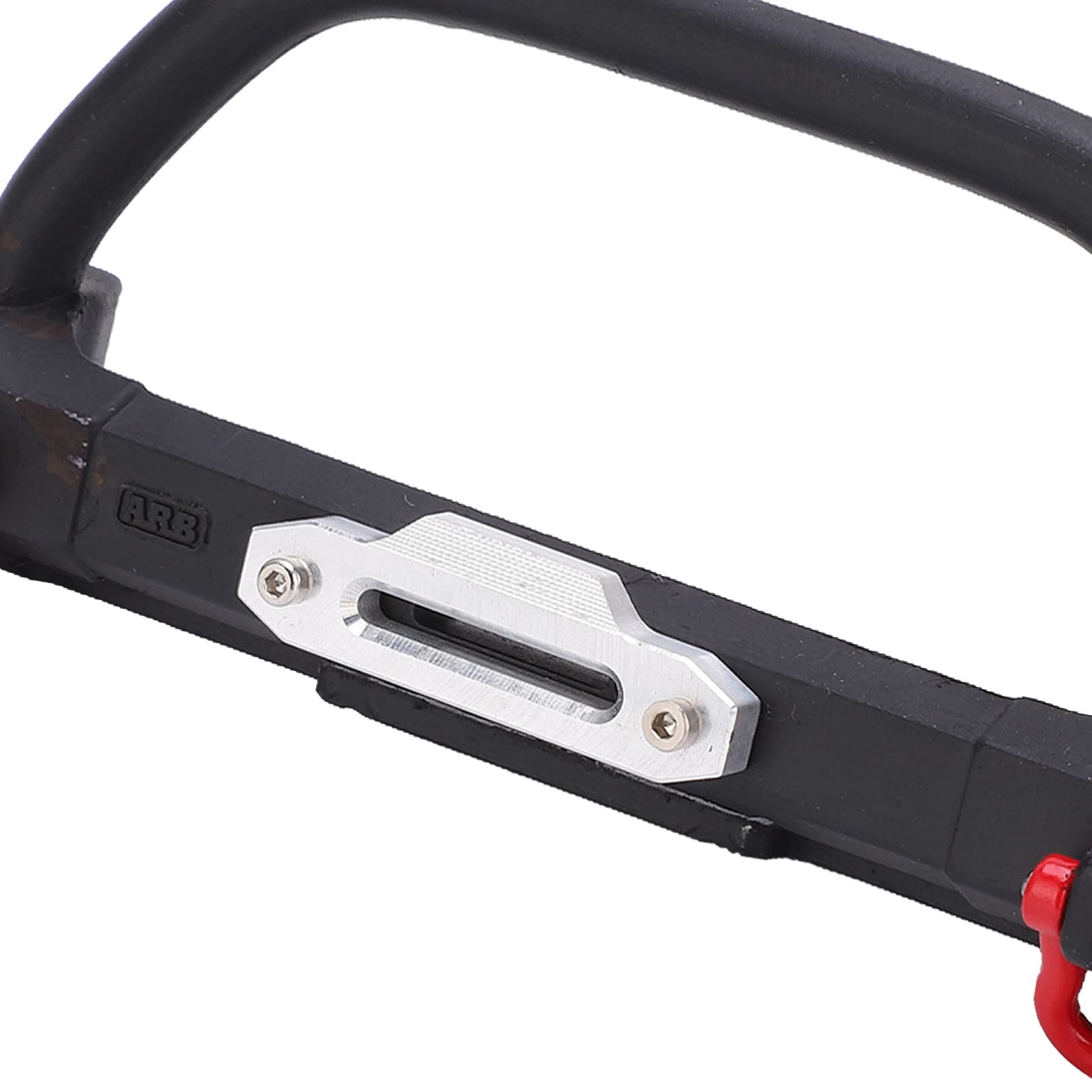 Parachoques Metálico Para Coches RC SCX10 90046/TRX4 1/10 | Pieza De Actualización Resistente Y Duradera, Fácil Instalación Sin Perforar