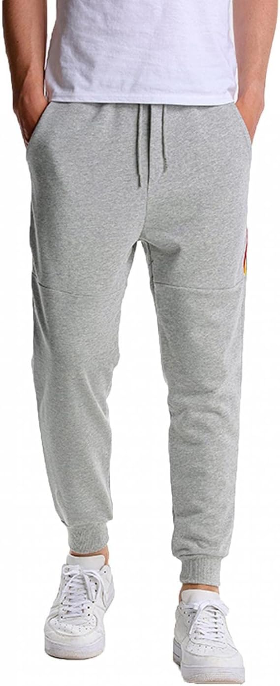 Amazon Mucabo ズボン メンズ 夏 ジョガーパンツ スキニー ロングパンツ ファスナー付き スリム トレーニングウェア ランニング フィットネス スポーツ スウェットパンツ アウトドア おしゃれ ステッチング スウェットパンツ 通販