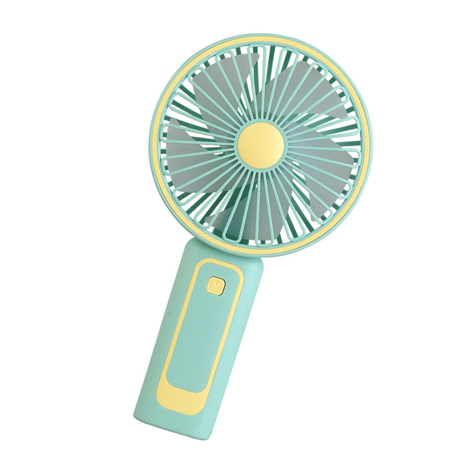 Elnwnnkc 3 Speed Cooling Desk Small Fan Rechargeable Portable Handheld Outdoor Air Coolers Tool Easy to Carry Rechargeable Cooling Desk