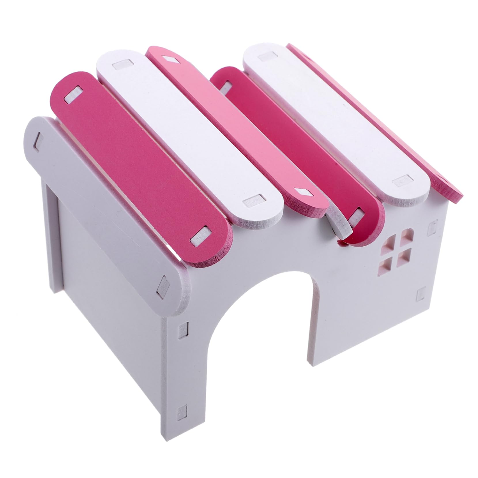 Totority Small Hamster Villa Decorative Hamster Nest Easy to Hideout for Small Pets Fun Villa Shaped Design and Pet Owners