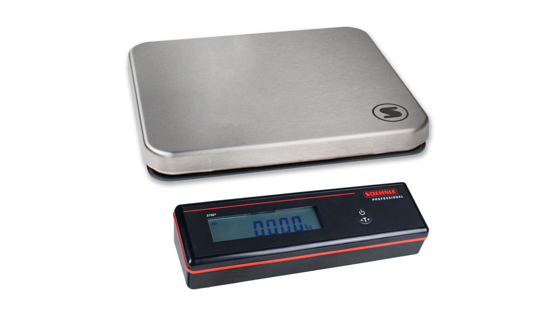 SOEHNLE PROFESSIONAL Tischwaage 15kg I 5g I Akku I Terminal 3700R I 310x275mm I IP42
