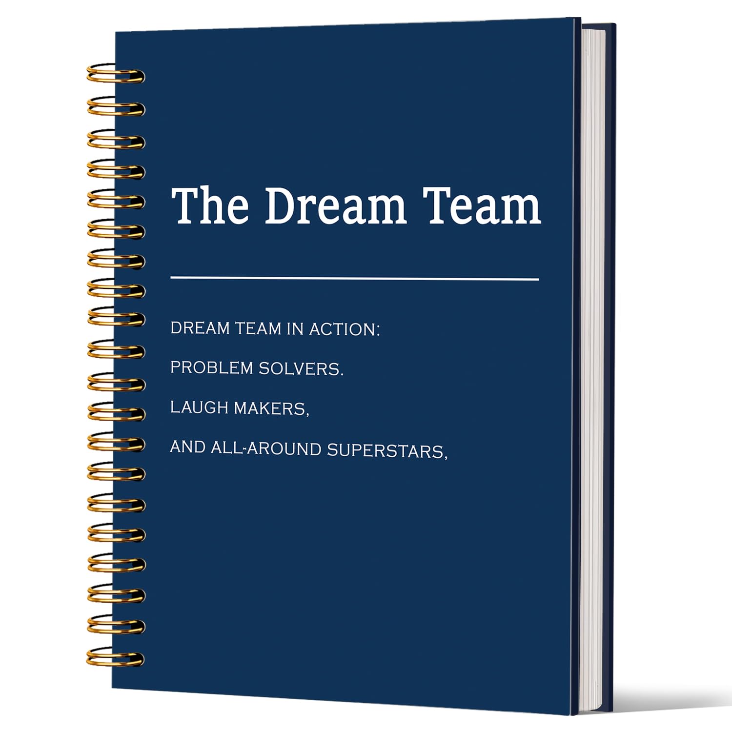 Lacama Team Gifts Spiral Notebooks, Gifts for Team Members at Work, Teams Appreciation Gifts for Employees, Work Journal Notebook for Women Men