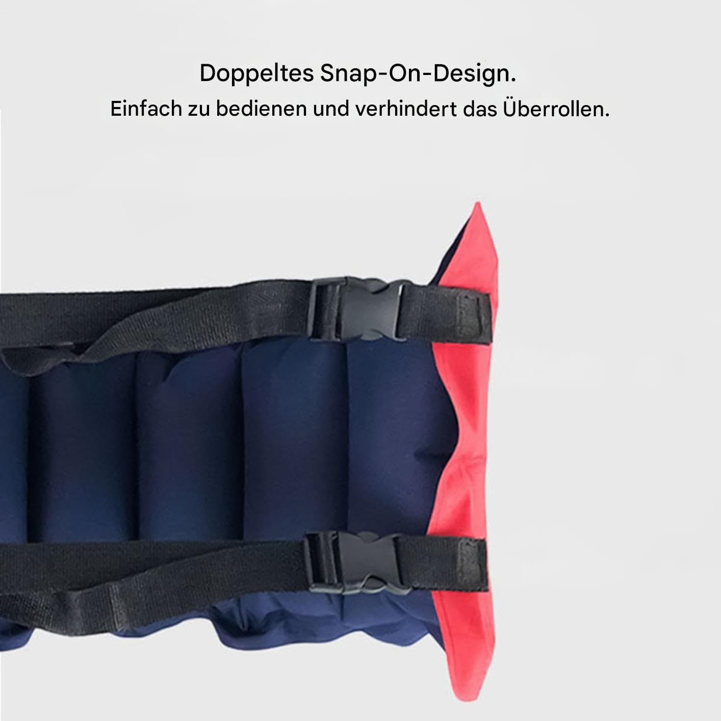 Schwimmgürtel für Erwachsene Frauen, Flotationsgürtel für Erwachsene, Aufblasbar flexibler Schwimmring mit Schnalle, Faltbares Schwimmergerät für das Unterrichten von Schulungen für offenes Wasserprax
