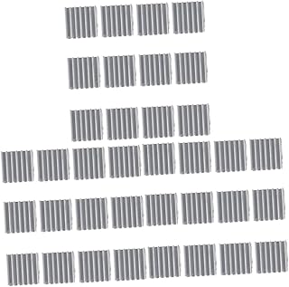 Generic 72 Pcs Heat Sink Aluminium Cooling Module Ic Module Radiator Aluminium Cooling Fin High Power Radiator Chip Mini Chips Ic Chip Cooler Chip Radiator Aluminum Chiplet Electronic