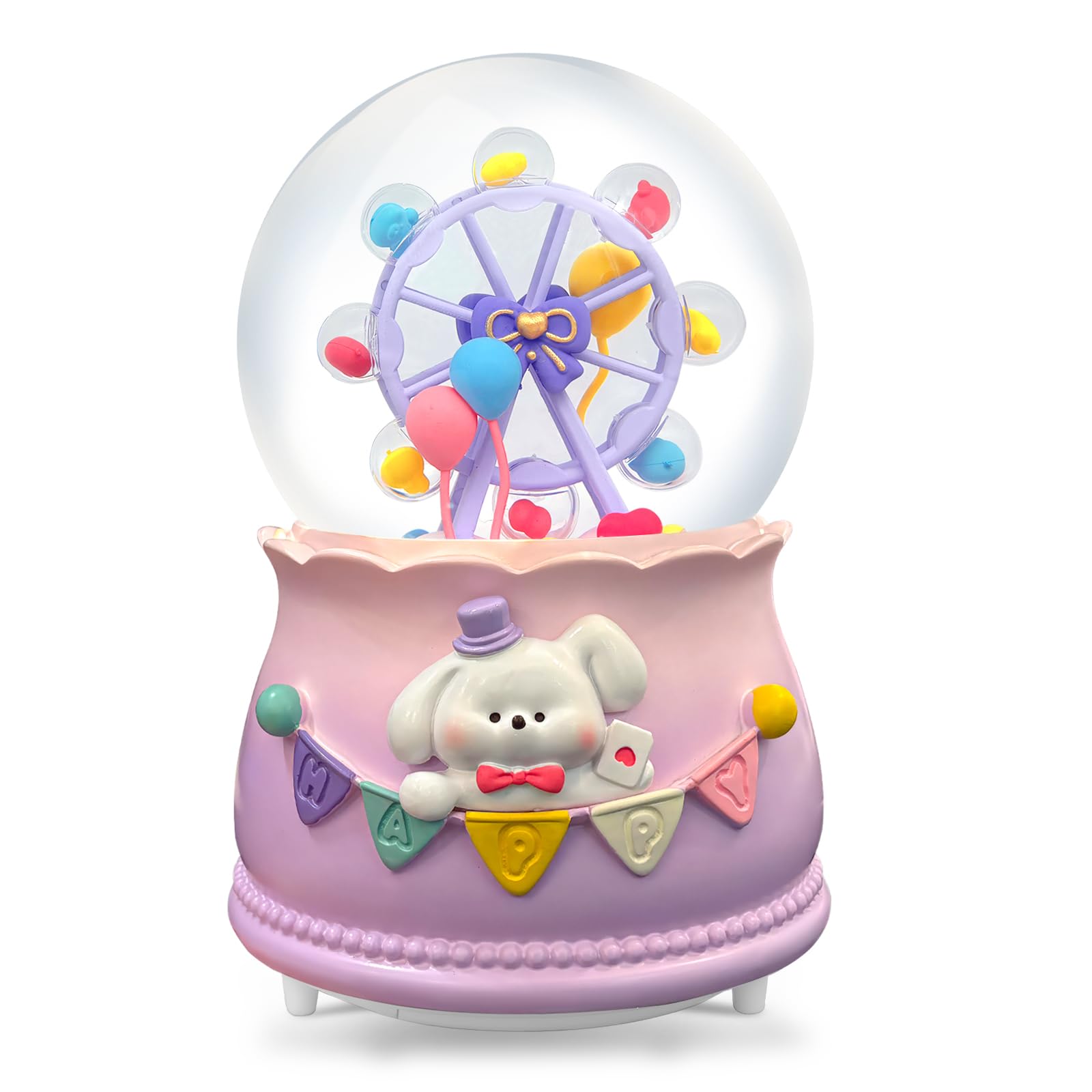 Musical Snow Globe, Light-Up Ferris Wheel Water Snow Globe with Swirling  Glitter, Battery Powered Snowball with Music & Lights Automatic Change,  Birthday for Girls Daughter (Purple) : Amazon.ca: Home