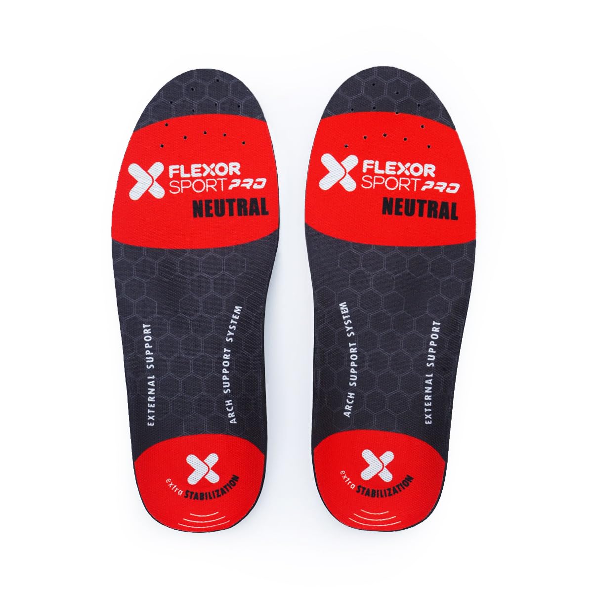 Flexor Plantillas Trail Running para Pie Neutro, Soporte de Arco Plantar, Amortiguador de Impacto, Talla 37