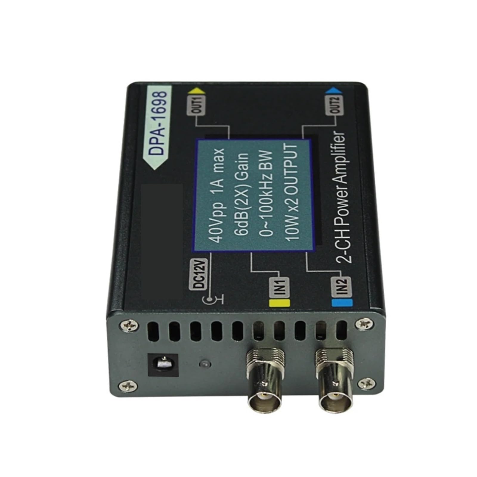 Amplificador De Potencia Del Generador Señal Funcional Alta 0~100KHZ Doble Canal 10W X2 DDS Estable Y Fiable