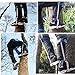 HUAWELL Tree Climbing Spikes,Tree Climbing Gear,Leather Forged Tree Climbing Tool Non-Slip Pedal for Picking Fruit, Indoor and Outdoor,High Altitude Logging Fruit Picking Hunting